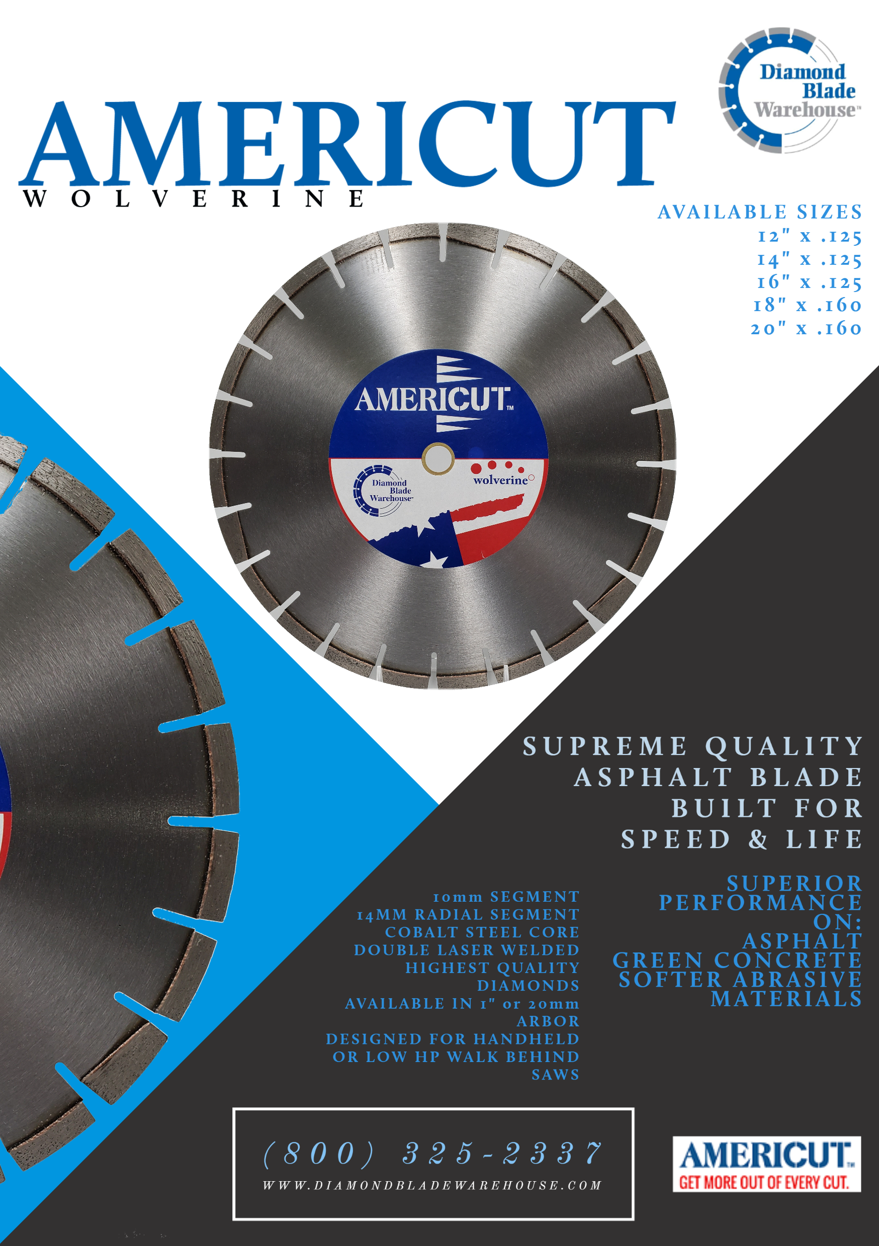 Wolverine Supreme Diamond Blade Warehouse